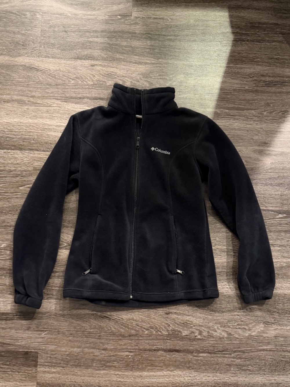 Columbia Black Full-Zip Fleece Jacket